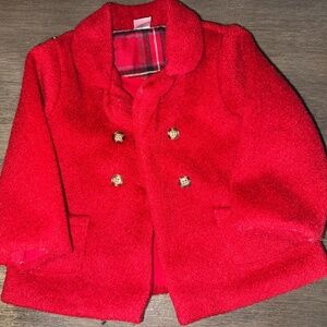 Baby Girls Carter Fleece-Lined Pea coat